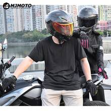 MJMOTO Guantes de moto de verano para mujer en color rosa, guantes de carreras de motocross de dedo completo para mujer, guantes de ciclismo y motocicleta con pantalla táctil - A - Ver 9