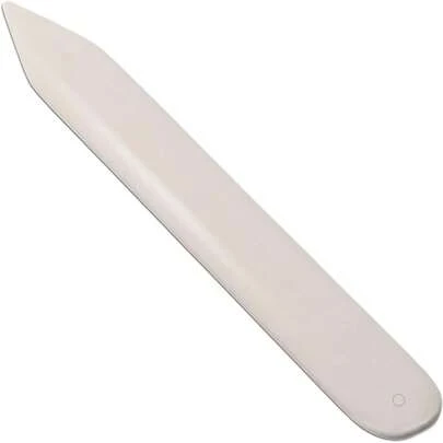 Finego 1pc/6pcs Genuine Bone Folder Scoring Folding Creasing Origami Paper Creaser Crafting Scrapbooking Tool For DIY Handmade Leather Burnishing Bookbinding Cards And Paper Crafts