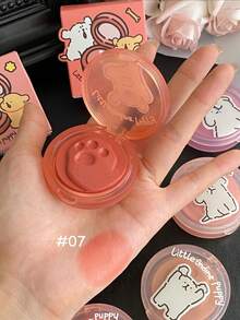 Little Ondine Cream Blush 07, Natural Dewy Makeup Effect, Easy To Blend, Non-Cakey, Hydrating & Plump Texture, Long-Lasting, Multi-Purpose: Can Be Used On Cheeks, Lips, Eyes, Collaboration Edition, Exquisite Packaging, Perfect Gift Choice - 07 Red Pear Color - View 5