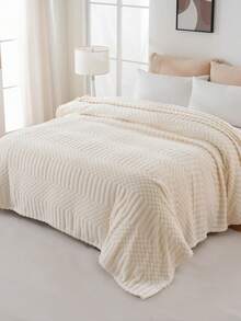 1 szt. Jednokolorowy flanelowy koc, miękki polarowy koc do łóżka, sofy, dekoracji pokoju, odpowiedni do sypialni zimą