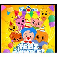 Plim Plim Birthday Party Backdrop For Photography Background Birthday Decor - C - View 3