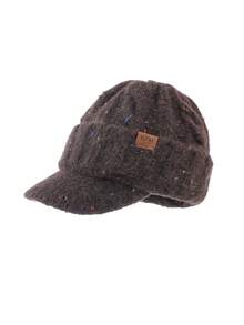 1 szt. Damska czapka baseballowa w jednolitym kolorze, uniwersalna, dzianinowa czapka beanie do użytku na zewnątrz jesienią/zimą, modna i o minimalistycznym designie, odpowiednia do codziennego noszenia