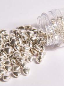 心形蛋糕装饰，甜点装饰，适用于冰淇淋、棒棒糖、巧克力、纸杯蛋糕、马卡龙：DIY烘焙派对用品，适用于生日、婚礼、情人节和母亲节，仅供装饰，不可食用 - 彩色 - 查看 11