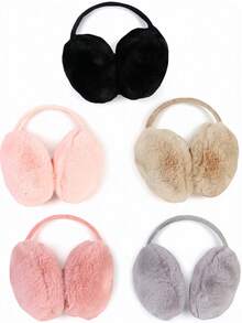 قطعة واحدة سماعات أذن شتوية للجنسين - تصميم قابل للتعديل مقاوم للبرد، بطانة ناعمة وفاخرة، مناسبة للطقس البارد - مثالية للأنشطة الخارجية مثل التزلج والتنزه والتنقل، إلخ. - غسل باليد فقط، متوفرة باللون الأسود/البني/الوردي/البيج/الرمادي - إكسسوار شريط رأس مريح بطانة فاخرة، يحافظ على دفء أذنيك أثناء أيام الشتاء الباردة.