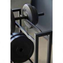 1964 TOWER Dumbbell Rk blk Steel Silicone 52 x 17 x 54.3 cm