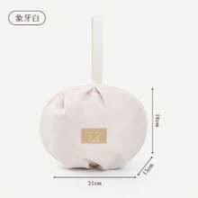 1pc Portable Polyester Fibre Bra Storage Bag, Travel Lightweight Underwear, Socks & Cosmetics Organiser, Homeware Luggage Organiser, Lingerie Storage Pouch, Daily Clothing Sorting Storage, Multi-Compartment Design, Suitable For Travel Luggage Storage, Wardrobe Clothing, Lingerie And Socks Organisation