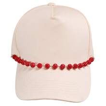 1pc Rhinestone Beaded Chain Accessory, Fashionable & Versatile Hat Chain, Premium Accessory For Daily Wear