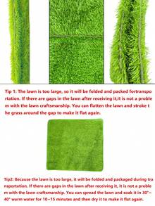 Waterproof & Leakproof Puppy Training Pad | Artificial Grass Pet Toilet Mat | Indoor/Outdoor Decorative Synthetic Turf Accessory - Multicolor - View 11