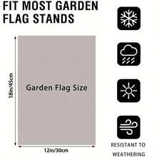 1pc Double-Sided Polyester Winter Snowman Garden Flag - 12x18 Inch Christmas Outdoor/Indoor Decoration, No Pole Required, Durable Polyester, Features Snowflake Pattern, Cardinal Bird, Holly Berry H