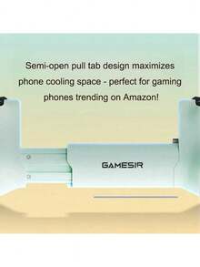 GAMESIR X5 Lite遊戲手把 主機等級人體工學握感 防滑紋理+霍爾搖桿精準操控 Type-C介面 多平台相容 青色