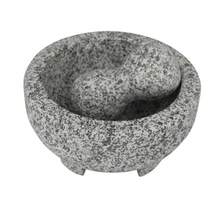 IMUSA USA Granite Molcajete Spice Grinder 6-Inch, Gray