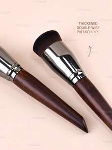 1 Stück professioneller Foundation Pinsel, Makeup Pinsel, Makeup Werkzeug mit weichen Fasern für einfachen Transport, Pinsel für die Reise