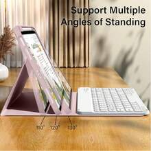 TenYide Keyboard Case Suitable For Honor Pad X8/X9 11inch/X8A/8 12"/9/7/X8 PRO, Mate Pad 10.4"/Pro 11"/11.5S"/11.5"/SE 10.4"/SE 11"/T10/11"/T10s, Tab P11/P11 Plus And Other Series, Tablet Protective Case With Keyboard Function, Stand Function, Folding Function, Matched With Tablet Dedicated Magnetic Bluetooth Keyboard, Multiple Color Options, Not Suitable For X9 11.5 Inch 2025