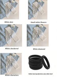 Lace Bow Ribbon Hair Hoop, Elegant Lace Bow Headband Hair Scarf ,High Crown Pressure Headband, Fairy Style Daily Wear Bow Accessories, Vintage Bohemian Style, Versatile Neck And Waist Accessory, Perfect For Fashionable Outfits Women Bandanas Winter Head Scarf