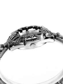 1 Piece Of Men's Appearance Paw Design Fashionable European And American Retro Style Unique Niche Personalized Waterproof Quartz Watch