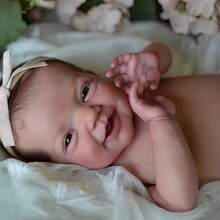Reborn Baby Full Silicone Lifelike, 48CM Reborn Baby Girl, Lifelike Baby Dolls, Baby Dolls Like Real, Reborn Dolls Lifelike With Accessories - Nhiều màu - Xem 6