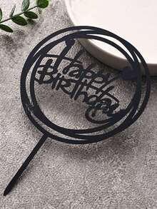 10 pièces Décorations de gâteau Toppers de gâteau d'anniversaire Grands cupcakes Décoration de gâteau de mariage Insertion de gâteau Décoration de fête