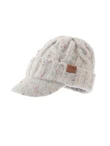 1 szt. Damska czapka baseballowa w jednolitym kolorze, uniwersalna, dzianinowa czapka beanie do użytku na zewnątrz jesienią/zimą, modna i o minimalistycznym designie, odpowiednia do codziennego noszenia