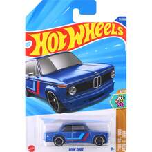 Hot Wheels 玩具车 1:64 比例车辆，用于玩耍或展示 Die-25C/25N 批量铸造汽车收藏仿真玩具，来自动画节目，用于玩耍或展示，宝马道奇捷豹卡车雪佛兰锥形摇晃器 C4982 小型车 GTC 收藏爱好者男孩礼物玩具车模型 1 件 - 彩色 - 查看 16