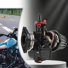 Carburator pentru motocicletă 28-30mm cu galerie de admisie, filtru de aer pentru Mikuni PWK 28 30, carburator Power Jet, accesorii de modificare pentru motociclete ATV off-road