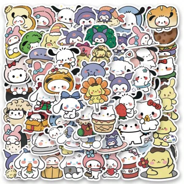 Sanrio 20 ADESIVOS SANRIO SORTIDO