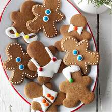 1pc 2.6 Inch Gingerbread Man Cookie Cutter, Stainless Steel Gingerbread Man Shaped Fruit Cookie Cutter, Christmas Party Mold Christmas Christmas Decorations Christmas Pajamas Christmas Gifts Christmas Decor