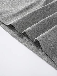 Customized Women's Large Round Neck Long Sleeve,Fall Clothes For Women,Halloween Clothes Women, Flocking Printing Process Autumn And Winter Fashion Casual Lazy Black Top Suitable For Going Out/Shopping/Festivals/Parties/Gatherings/Travel