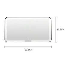Car Sun Visor Mirror - Black - View 7