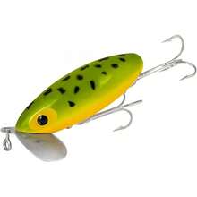 Arbogast Jitterbug Topwater Bass - Señuelo de Pesca para Pesca Nocturna - Rana de panza amarilla - Ver 2
