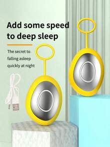 1pc Sleep Therapy Device, Helps Sleep, Stops Snoring, Improves Sleep Quality, Relieves Stress, Smart Mini Handheld Sleep Aid, USB Rechargeable, Battery Capacity: 400mAh/150mAh - Multicolor - View 3