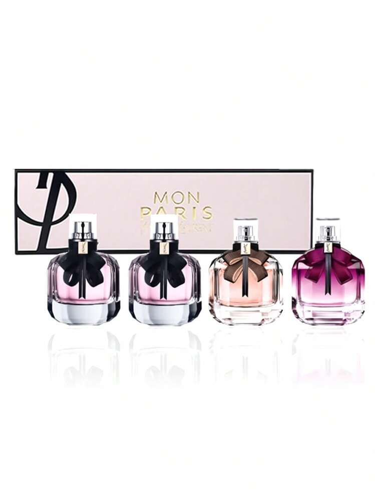  Mon Paris 香水 4点セット Yves Saint Laurent Mon Paris 4 Pcs Mini Set For Women (EDP 8ml+EDP