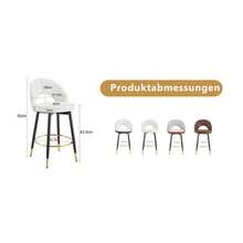 Folding Chairs - White+Black + Metal + PU Leather + Set Of 2 - View 9
