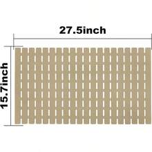 Shower Mat Non Slip Bathtub Mat With Suction Cups And Drain Holes 27.5 X15.7 Inch Bath Mat For Tub And Shower.Easy DryEasy To Cut