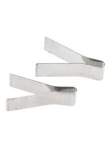 1/2/3/4/5/6Pcs Multipurpose Stainless Steel Pastry Tongs - Ergonomic Dough Scraper & Cookie Maker For Maamul, Pastries, Pasta - Durable Kitchen Tools With Comfort Grip, Hanging Storage Design, Baking Essentials, Compact Tool, Sturdy Construction, Cooking Enthusiasts