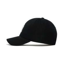 MLB Unisex Classic Large Logo Soft Top Baseball Cap 3ACP6601N - Black-50BKS - View 2