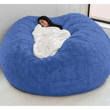 1 Stück Schlabber-Sofabezug, Plüsch-Sofabezug für 2-3-Sitzer Schlafzimmer Faltbarer multifunktionaler minimalistischer Lounge-Stuhlbezug (ohne Füllung, nur Bezug), Wohnzimmer Futon-Sofabezug, Mehrfarbig