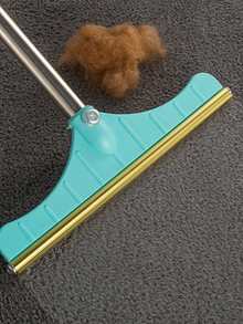 Pet Hair Carpet Brush - Powerful Hair Removal Tool For Carpets Removes Pet Hair Instantly Strong And Durable For Easy Cleaning - Màu xanh lam - Xem 10