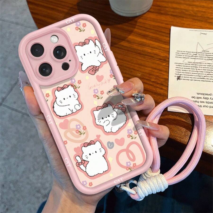 Capinha Capa de Silicone Padrão de gatinho Anti queda e Macia para I PHONE XR 11 12 13 14 15 16 PRO MAX 14 15 16 PLUS REDMI A2 A3 8 9A 10C 12 13 14C  11 12 LITE POCO F3 F5 M3 M4 PRO X3 X5 X6 NOTE 8 9 11 12 13 14 PRO Galaxy A03 A04 A05 A10 A11 A12 A13 A14 A15 A20 A23 A32 A34 A35 A50 A51 A52 A54 A55 A71 A72 M34 S20 FE S21 FE S22 ULTRA S23 FE S23 ULTRA S24 ULTRA S24 PLUS MOTO E13 G04 G24 E14 G14 G22 G30 G10 G20 G34 G53 G54 G84