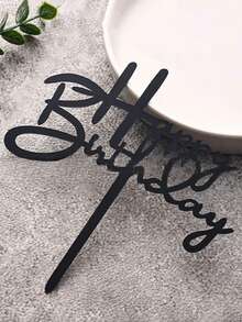 10 pièces Décorations de gâteau Toppers de gâteau d'anniversaire Grands cupcakes Décoration de gâteau de mariage Insertion de gâteau Décoration de fête