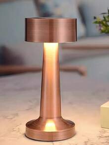 1pc Simple Metal USB Light, Creative Decorative Lamp, USB Charging, Touch Dumbbell Bar Restaurant Living Room Atmosphere LED Light