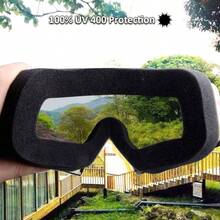 Motorcycle Goggles Dirt Bike Goggles Windproof ATV Dustproof Racing GogglesScratch Resistant Ski Goggles Protective Safety Glasses PU Resin Black Frame+Color Lens - Camouflage Yellow - View 4
