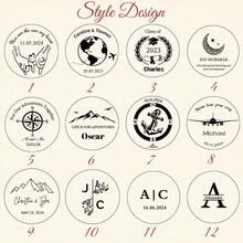 Personalisierter gravierter Kompass mit individueller Nachricht, Geschenk für Trauzeugen, Hochzeitsgeschenk, Geburtstagsgeschenk, einzigartiges Jahrestags-Geschenk, nautischer Kompass