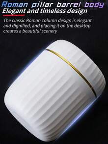 1 pièce Mini poubelle à pression - Matériau PP durable, corbeille de bureau compacte pour bureau, chambre, salon - Conteneur à ordures domestique avec couvercle pour le retour à l'école, poubelle simple et élégante, blanche, avec couvercle pour salon, chambre, cuisine, salle de bain, bureau