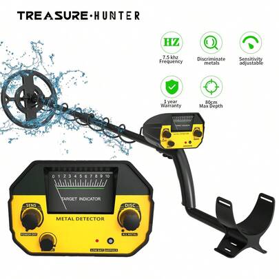 TREASURE HUNTER Treasure Hunter Professional Metal Detector MD4030 Under Ground Outdoor IP68 Waterproof Treasures Gold Detectos Finders Seekers