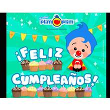 Plim Plim Birthday Party Backdrop For Photography Background Birthday Decor - D - Xem 2