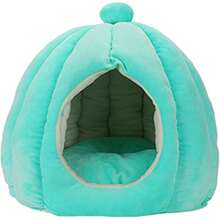 Yajuyi Cama para Gatos, casa para Dormir, Cueva cálida, Perrera para Perros, cojín Suave para Interiores, Tienda Cerrada, cabañas, sofá para Mascotas, Gatos, Verde - Azul verdoso - Ver 17
