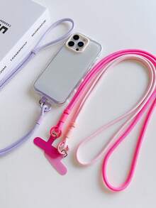 1 قطعة سير قابل للتعديل مع إبزيم، حزام مضاد للفقدان للهاتف والكاميرا والحقيبة والكوب، حزام كتف/حلقة متعدد الاستخدامات مع مشابك