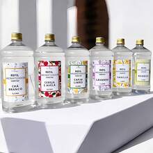 1 Liter Refill For Reed And Room Freshener With Various Scents - Màu Lilac Tím - Xem 3