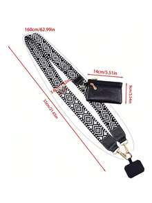 带拉链口袋的手机挂带，新款夹式手机挂带，带钱包斜挎包，斜挎手机绳，带拉链钱包口袋，可调节手机挂带斜挎包 - 彩色 - 查看 8