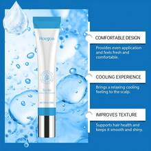 Scalp Thickening Essence, Suitable For Both Men And Women, Promotes Regeneration | Contains Salicylic Acid, Mint, And Phyto-Caffeine For Scalp Care | Non-Greasy, Lightweight, Enhances And Thickens Hair Essence. - Xanh và trắng - Xem 2